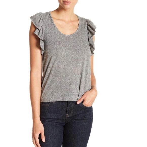 Ten Sixty Sherman Ruffle Racer Back Tank - Picture 1 of 6